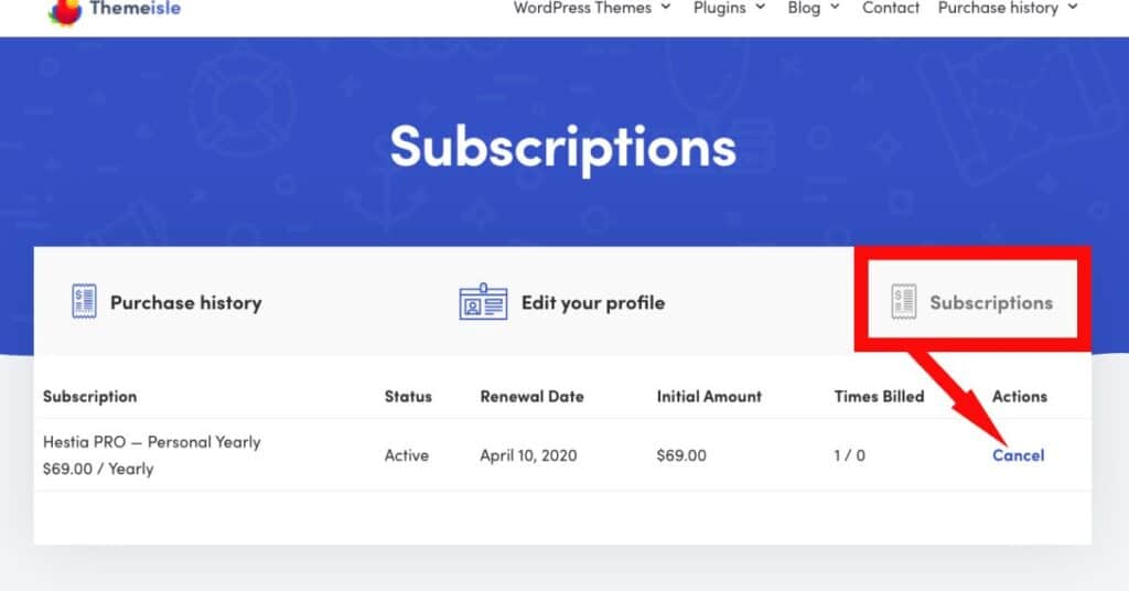 How to cancel Paddle net subscription
