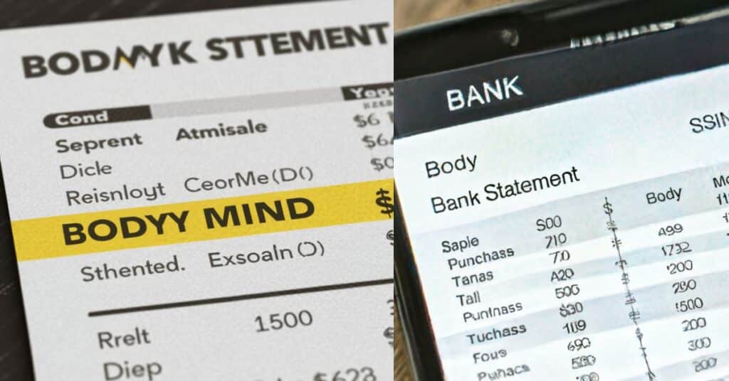 Identifying Body Mind Transactions on Your Bank Statement
